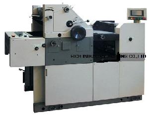 Single Color Continuous Bills And Forms Printing Machine