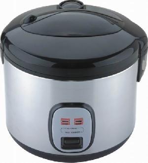 stainless steel deluxe rice cooker