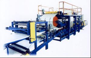 steel sandwich panel compound machine