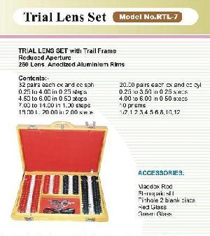 trail lens ophthalmic equipments