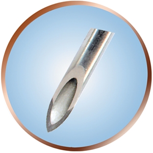 cannula tube cutoff syringe needle