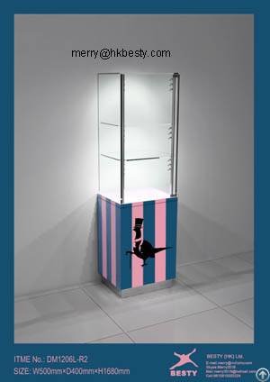 Beautiful Jewelry Showcase Display With Led Lighting