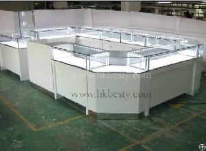 Design Jewelry Equipment And Jewelry Kiosk For Sale With High Power Led Lighting