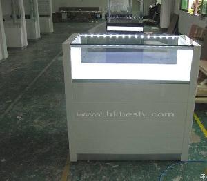 Jewelry Display Counter Sale And Jewelry Shop Counter Design With Bright Led Lighting