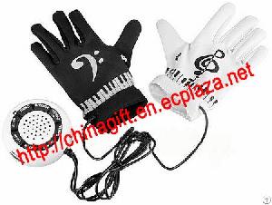 electronic piano gloves