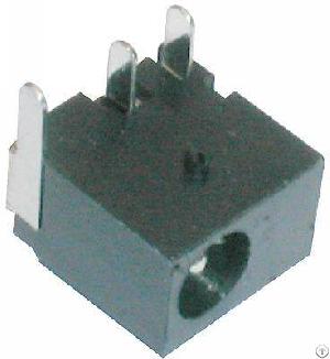 Dc Jack Connectors, Dia1.0mm 1.3mm Center Pin Dip Wqp-dc0060