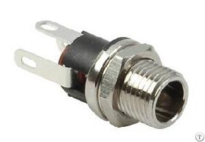 dc power connectors vertical panel mount barrel wqp dc0250bm cui pj 065b