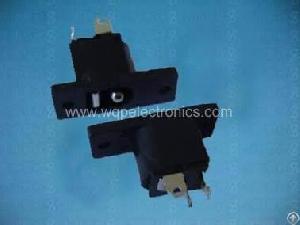 Dc Power Jack Connectors Wqp-dc0190 Brass Contact Pin