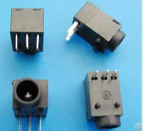 Dc Power Jack Dip 3pin Wqp-dc-003a