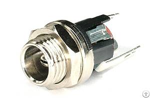 Dc Power Sockets Panel Mounting Wqp-pj0250bm