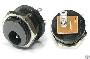 Rear Flange, Panel Mounting Dc Power Socket Wqp-dc0210 Cliff Dc-681448 447
