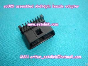 Sc025 Assembled Obd16pin Female Adapter Connector Cable