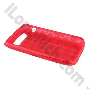 Soft Tpu Gel Case Back Cover For Blackberry 9570 9850 9860 Storm 3 Monaco-red