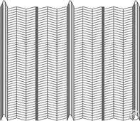 Hot Galvanized Steel Rib Lath