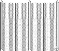 Hot Galvanized Steel Rib Lath