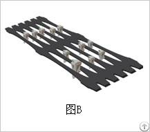 uniaxial tension plastic geogrid polypropylene