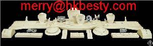 2012 High-end Quality Jewelry Display Set Used For Jewelry Neck Ring Display