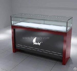 Jewelry Display Case Counter And Display With Bright High Power Led Lighting