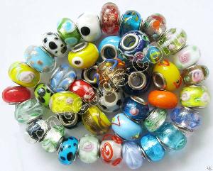 Assorted Pandora Beads European Lampwork Glass Bead 2012 Fashion Jewelies