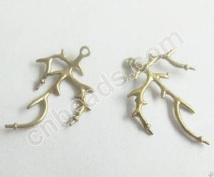 Branch Metal Charms Plant Alloy Pendants 2012 Fashion Metal Jewelry Accessories