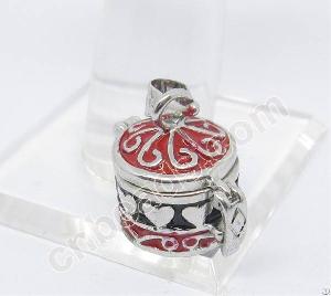 Enamel Pandora Box Barrel Pandora Metal Charms Magic Lock Boxes