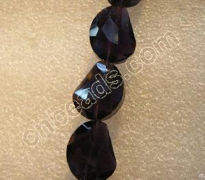 diamond cut crystal beads cashew glass 2012 fashion jewelry crafts