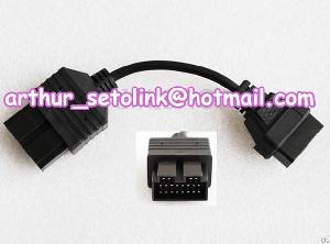 20 Pin To Obd2 16 Pin Connector Adaptor Cable For Kia
