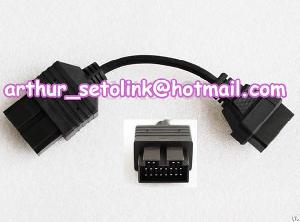 20 pin obd2 16 connector adaptor cable kia