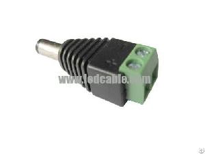 Conector Jack Macho Con Regleta Tiras Led