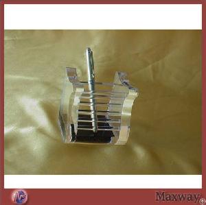 clear europe acrylic pen holder thicken base