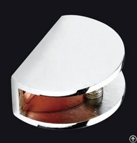 Zinc Alloy Glass Bracket / Glass Holder Z669