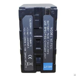 sony np f970 camcorder li battery 6000mah