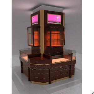 Cherry Jewelry Kiosk Display Showcases