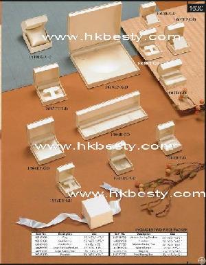 Different Style Jewelry Display Box, Leather Jewelry Box