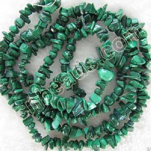 Chip Malachite Beads Small Semi Stone Jewelry Accessories 2012 Fashion