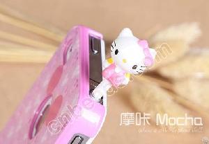 wholesale phone dust plug stopper animal earphone 2012 fashion