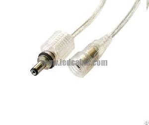 Schraubbare Dc Led Stecker Und Koax Buchse Ip 65 Wasserdicht