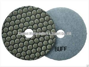 diamond dry buff pads colored