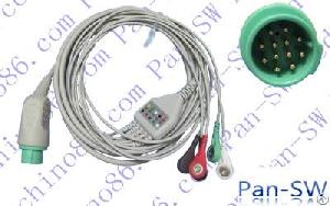 Boztron Patient Ecg Cable One Piece 5 Leads , Ecg, Spot2, Bp Expert, Good Price