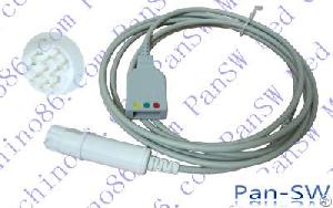 Drager Ecg Trunk Cable 3 Leads / 5 Leads , Ecg, Spot2, Bp Expert, Good Price , High Quality