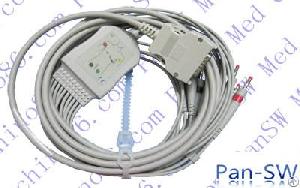 Mortara 10 Leads Ekg Cable For Eli 200 / 100 / 50 , Ecg, Spot2, Bp Expert, Wholesale Or Retail