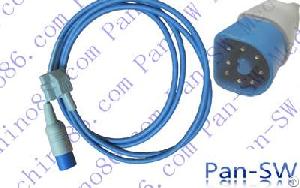 pansw hp m1192a pediatric silicone soft tip spo2 sensor