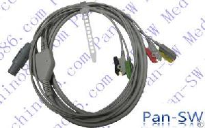 Primedic One Piece Four Lead Ecg Cable With Leadwire 72303 , Ecg, Spot2 , Bp Expert