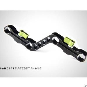 Lanparte Z-shape Offset Rod Clamp For Dslr Rig