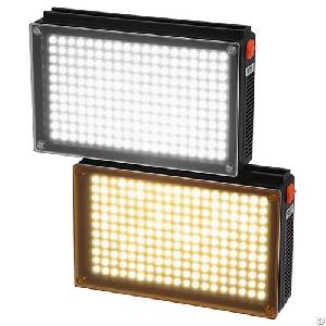 2pcs 209as Bi-color Changing Dimmable On-camera Led Video Light