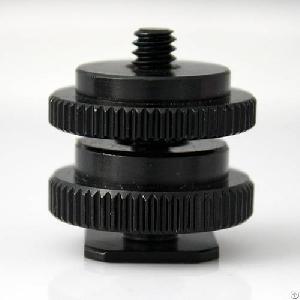 Hot Shoe Adapter With 3 / 8 To 1 / 4 Thread