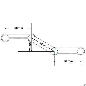 Z-shape Offset Raiser For 15mm Rods On Dslr Shoulder Rig