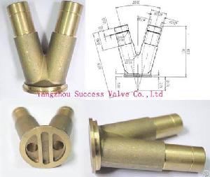 precision brass turning component