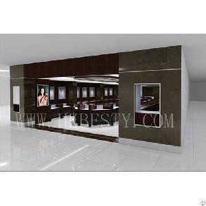 Branded Jewelry Shop Design Furnitures And Display Showcases