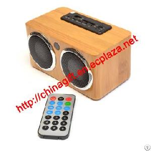 Hi-fi Stereo Bamboo Speaker